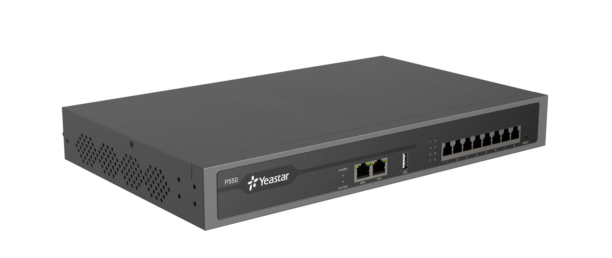 Yeastar P560 - IP PBX (privates & paketvermitteltes) System - 200 Benutzer - Sch-2