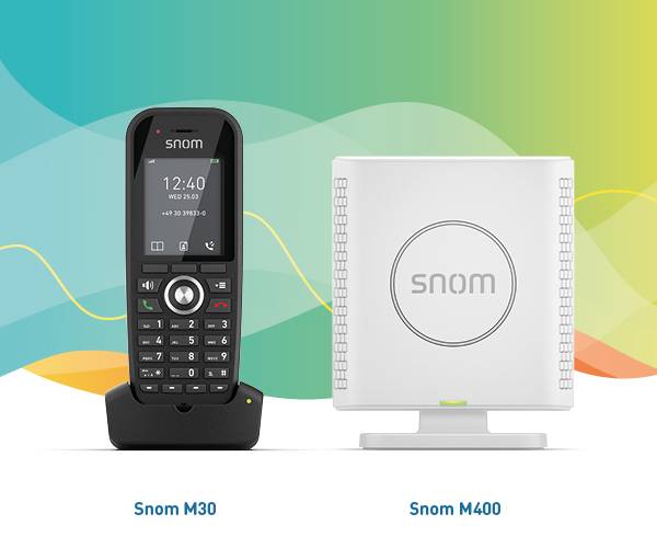 Snom m430 IP-DECT Basisstation und Mobilteil TCP/IP DECT