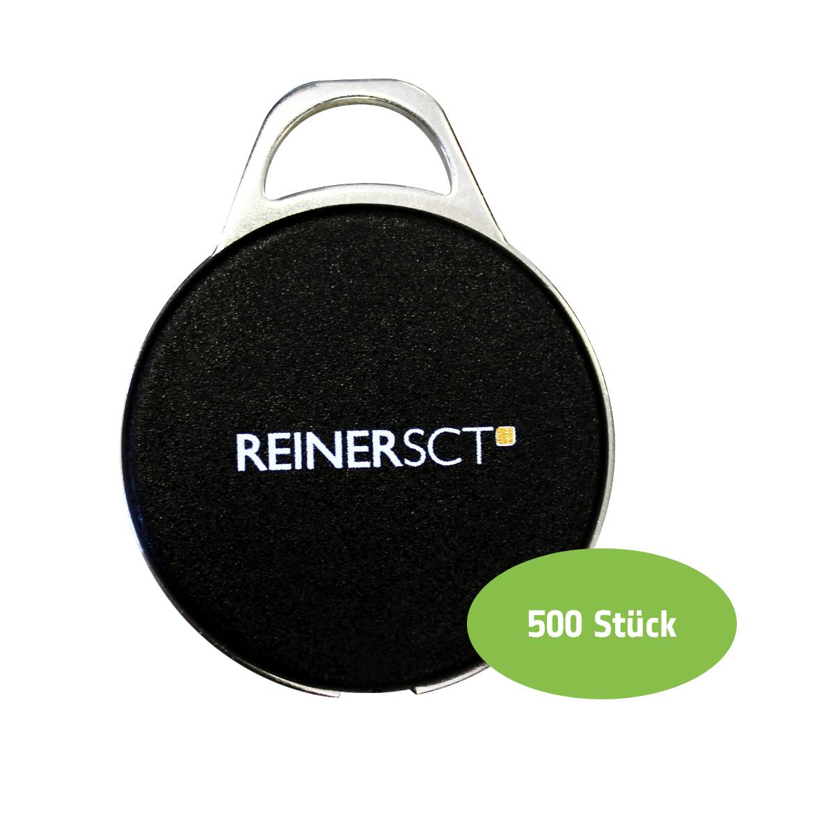 ReinerSCT timeCard Premium transponder MIFARE DESFire EV3 - RFID-Tag - mattschwarz (Packung mit 500)