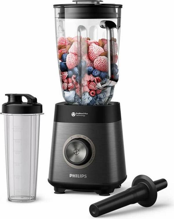 Philips 5000 series HR3041/00 Standmixer, Tischplatten-Mixer, 2 l, Pulsfunktion, Eis-Crusher, 0,85 m, 1200 W