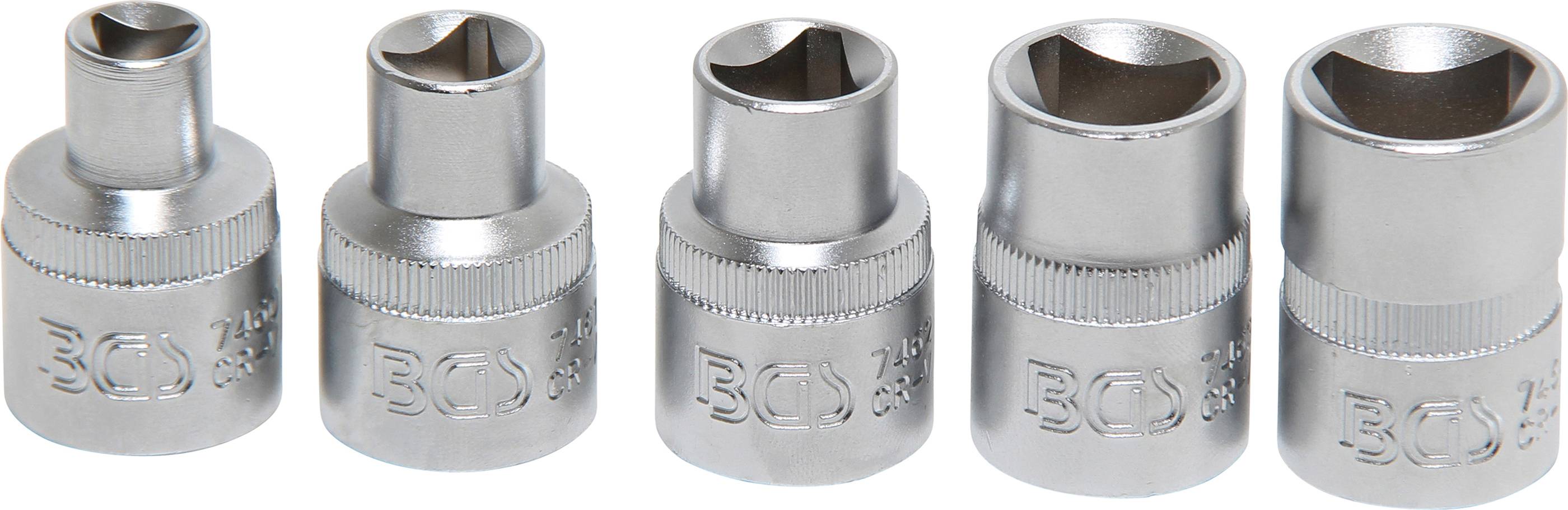 Dreikant-Einsatz-Satz M5 - M12 (8 - 16,5 mm) 5-tlg.-1