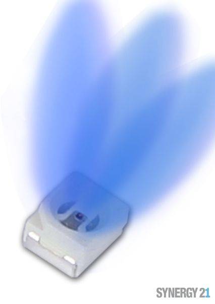 Synergy 21 LED SMD PLCC2 3528 350-460mcd *blau*