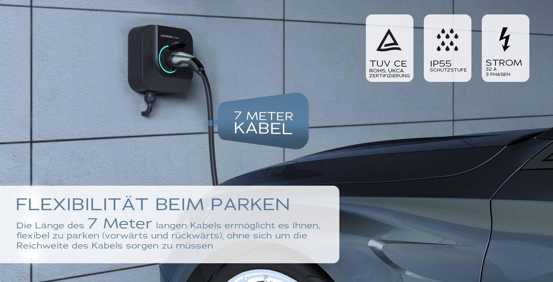 EV Charging Cable | HV Ladekabel 11kW | 7m-3