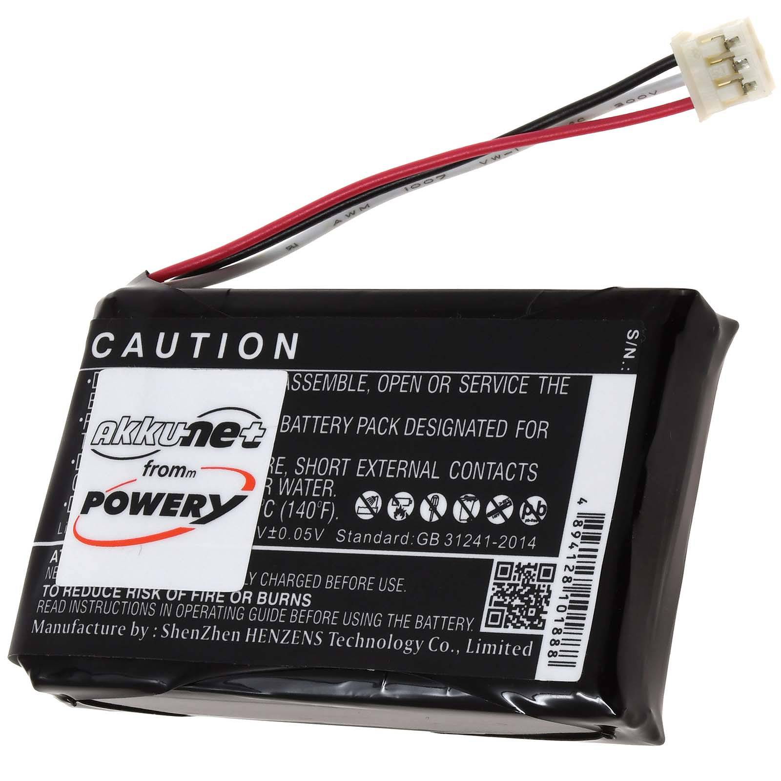 Akku kompatibel mit Safescan Typ 131-0477, 7,4V, Li-Polymer-1