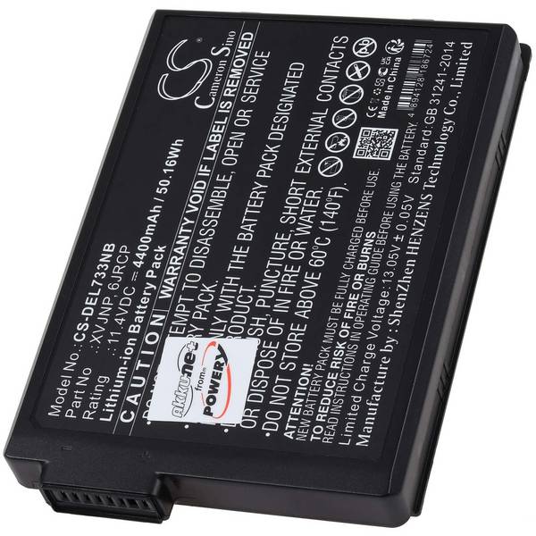 Akku für Dell Latitude 5430 Rugged Outdoor-Laptop, 11,4V, Li-Ion
