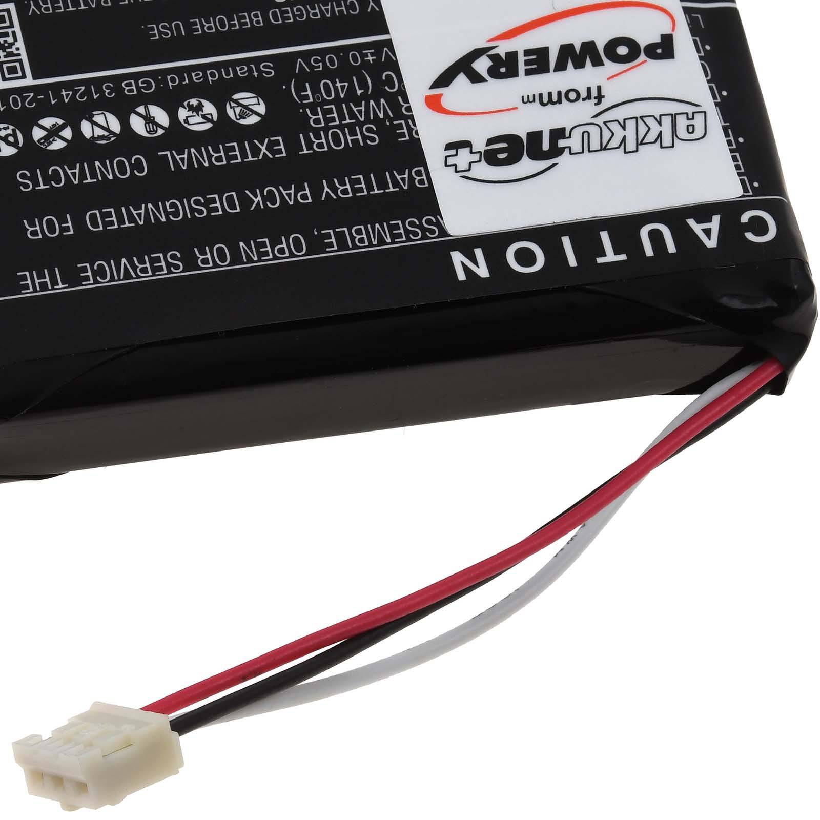 Akku passend für Geldscheinprüfer Safescan 6185 Typ LB-205, 7,4V, Li-Polymer-2