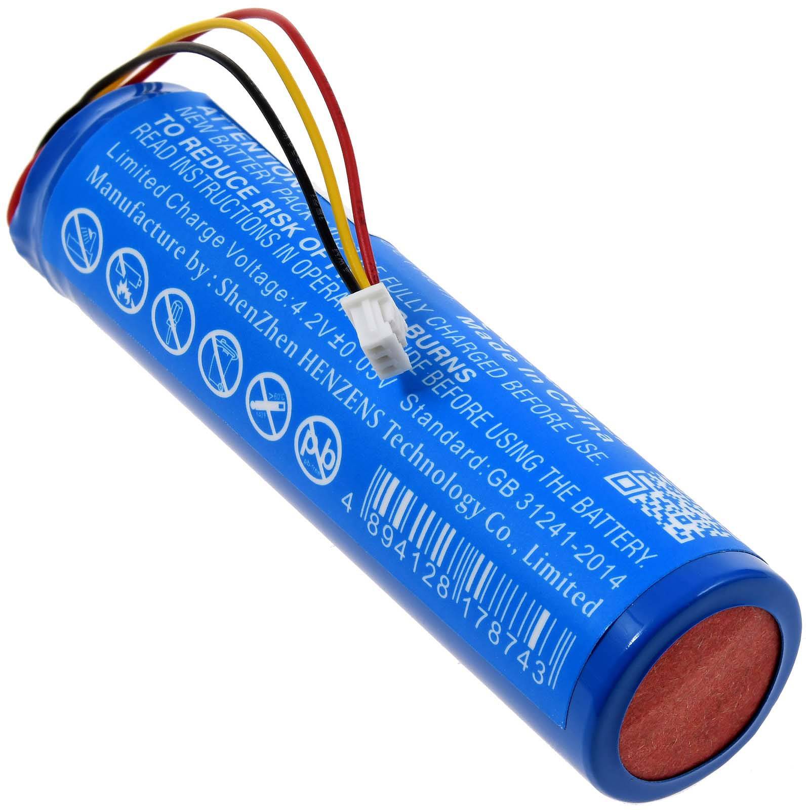 Akku kompatibel mit Corsair Typ ICR18650, 3,7V, Li-Ion-1