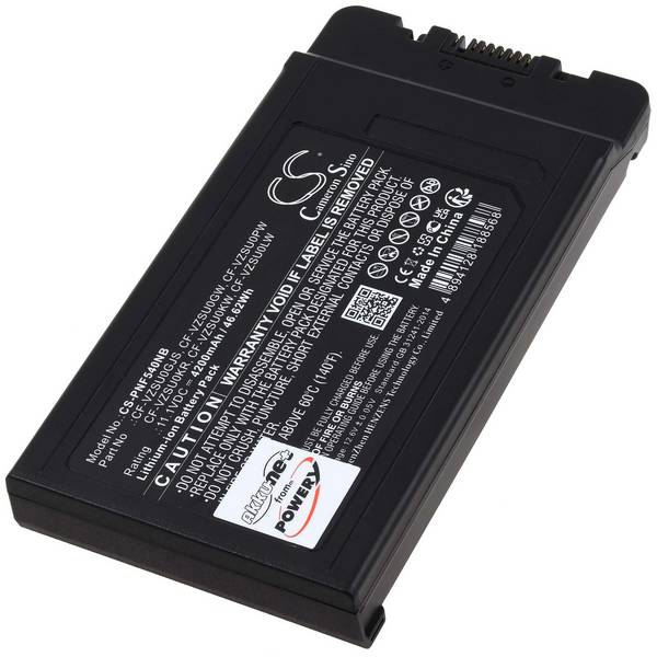 Akku kompatibel mit Panasonic Typ CF-VZSU0PW, 11,1V, Li-Ion