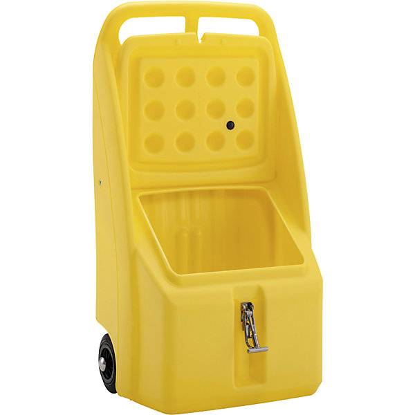Streuwagen Go-Box Volumen 70 l LxBxH 590 x 390 x 1070 mm gelb. Cemo GmbH 80440849-1