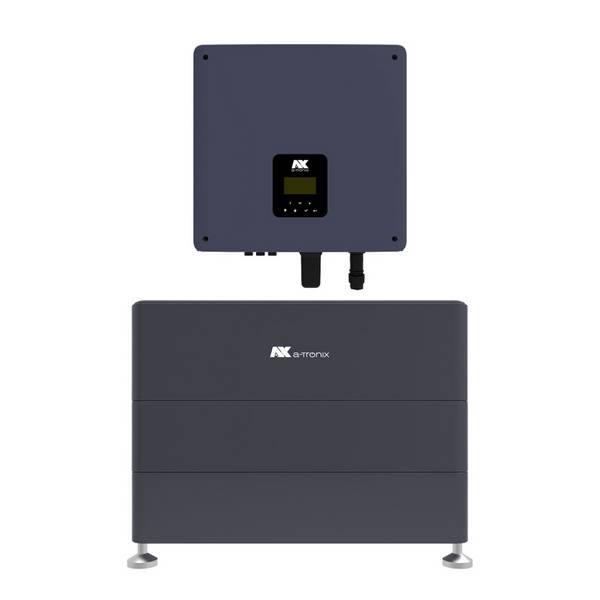 a-TroniX AX 3,7kW-1ph Hybrid Wechselrichter und 8,64kWh Speicher