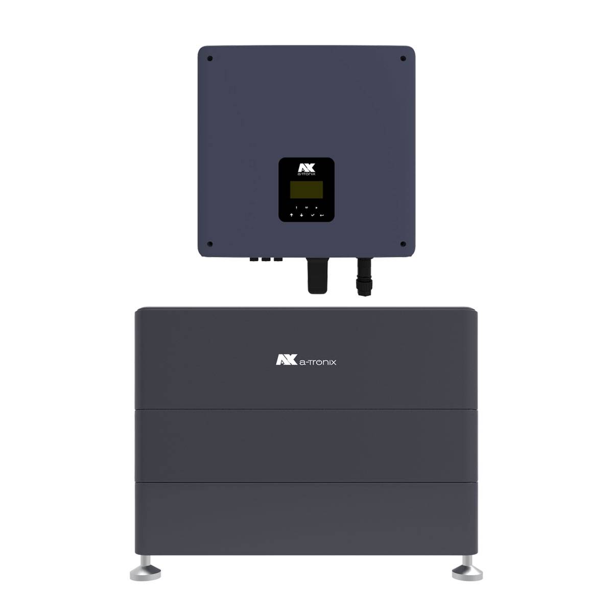 a-TroniX AX 3,7kW-1ph Hybrid Wechselrichter und 8,64kWh Speicher-0