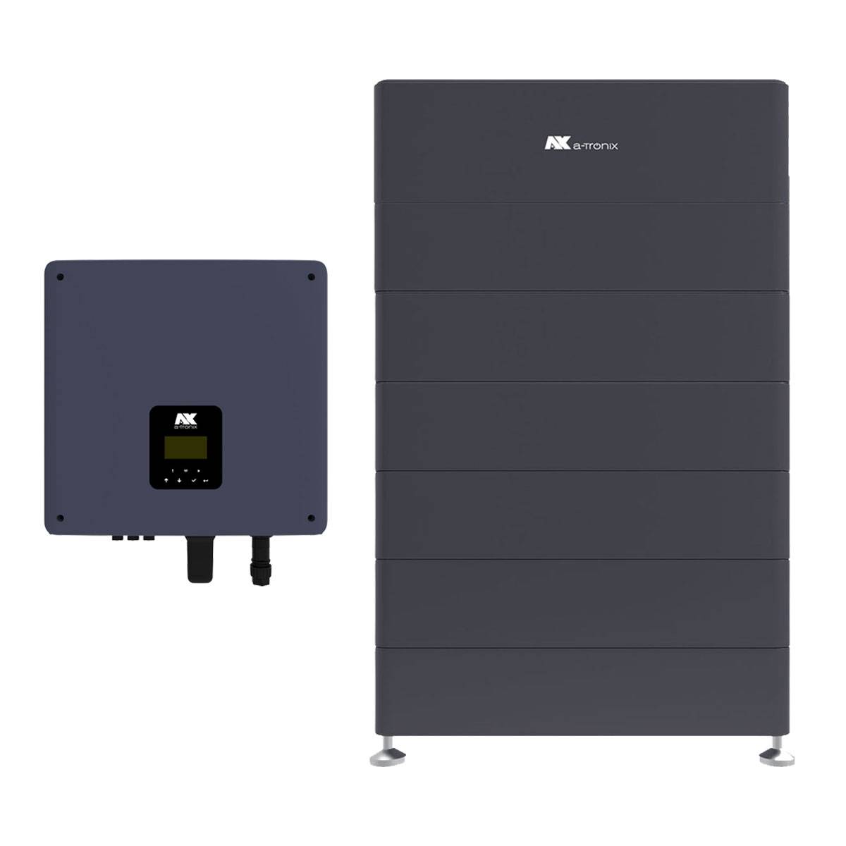 a-TroniX AX 4,6kW-1ph Hybrid Wechselrichter und 20,16kWh Speicher-0