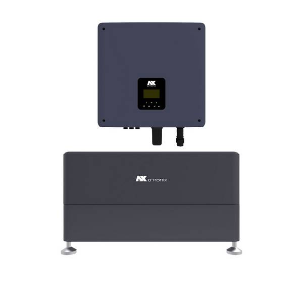 a-TroniX AX 3,7kW-1ph Hybrid Wechselrichter und 5,76kWh Speicher
