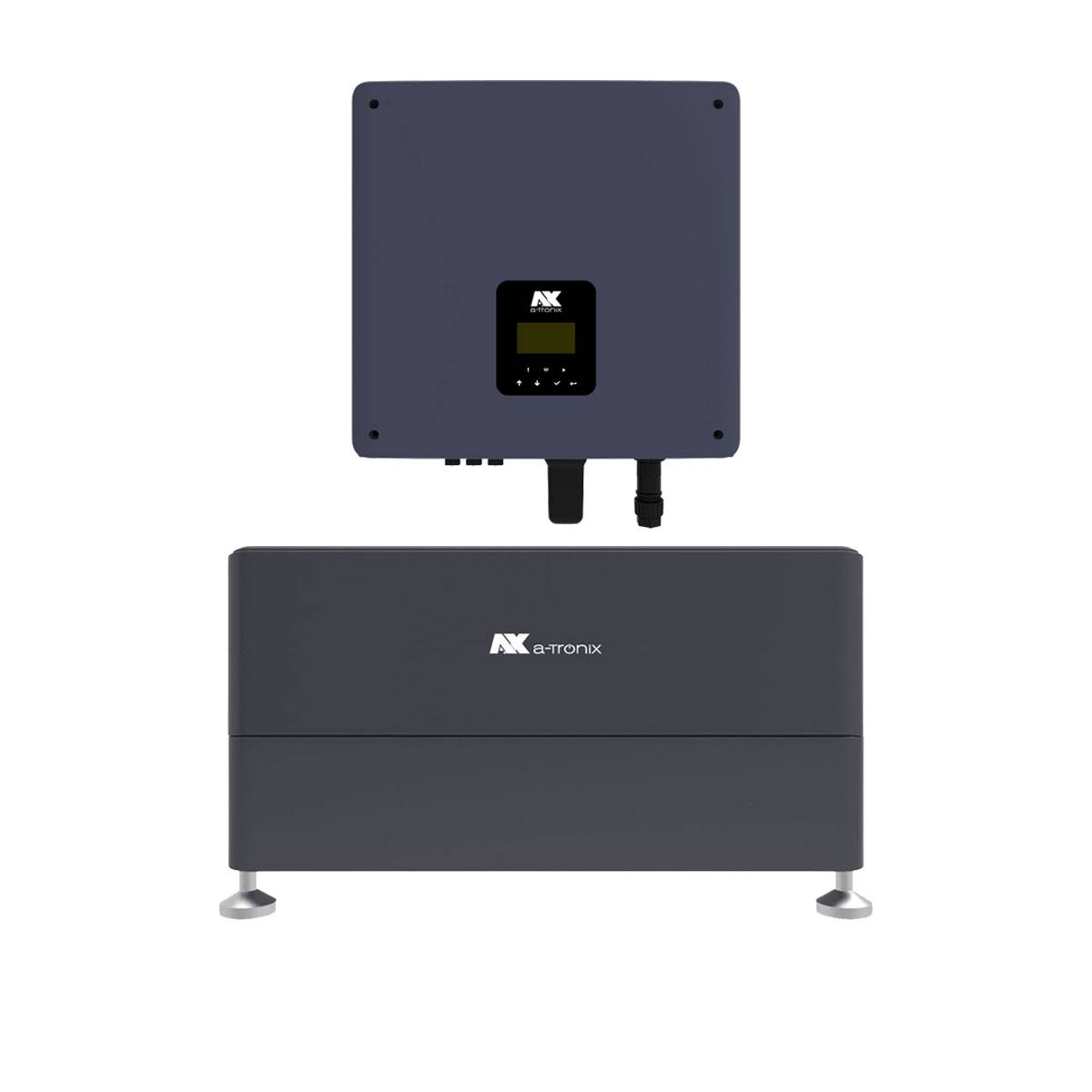 a-TroniX AX 3,7kW-1ph Hybrid Wechselrichter und 5,76kWh Speicher-0