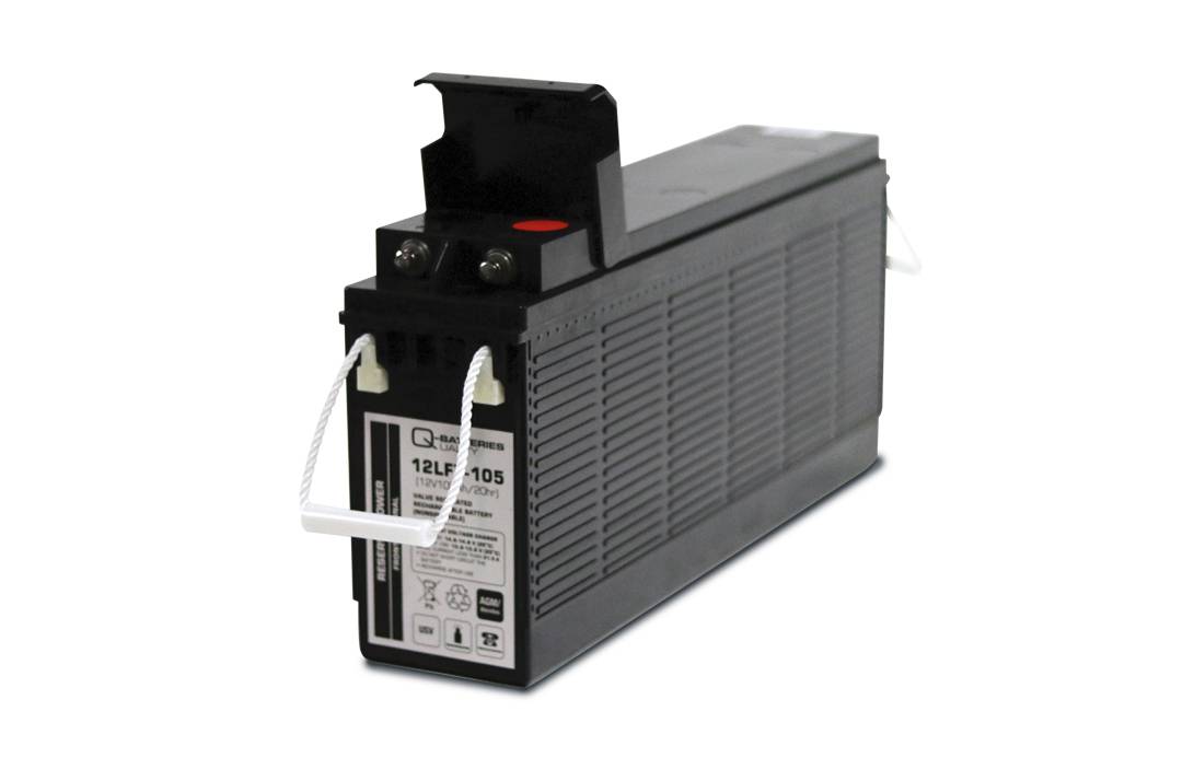 Q-Batteries 12LFT-105 12V 108Ah AGM Frontterminal Blei Akku 12-Jahrestyp VRLA-3