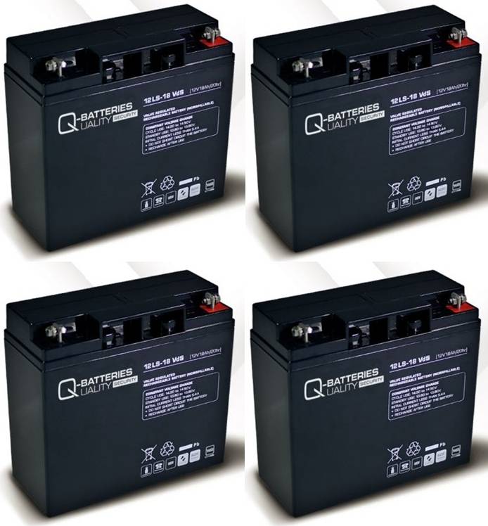 Ersatzakku für APC Smart-UPS DLA2200I RBC55 RBC 55 / Markenakku mit VdS-0