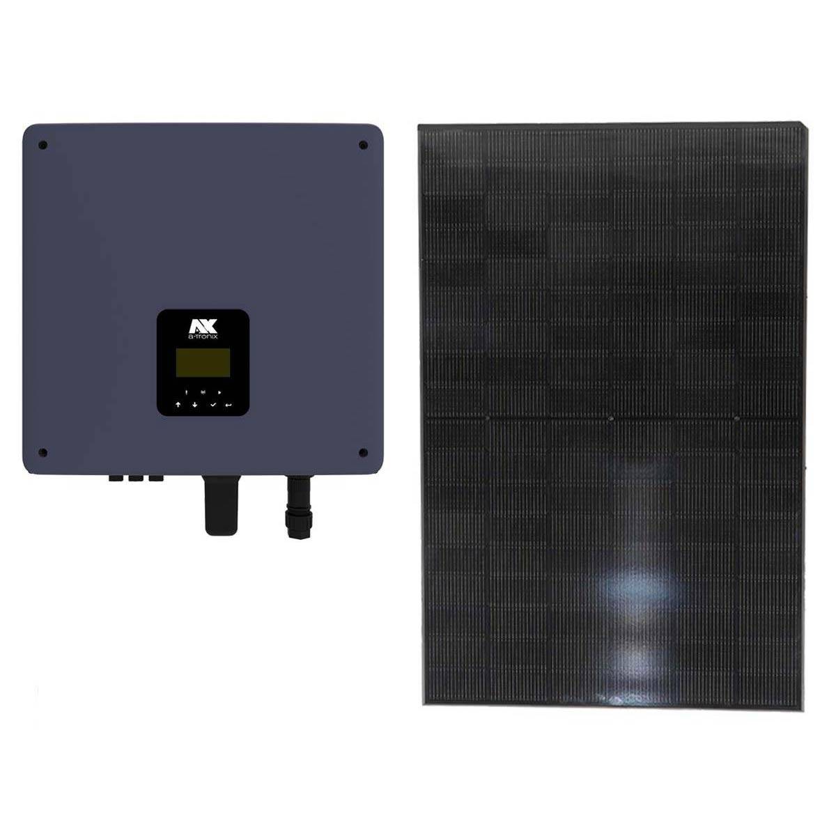 a-TroniX 3,7kWp PV-Komplettanlage mit Glas Glas Modulen ohne Speicher-0