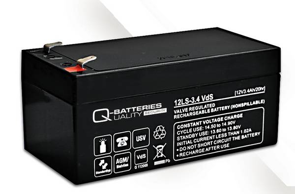 Ersatzakku für APC Back-UPS ES BE325-GR RBC47 RBC 47 / Markenakku mit VdS
