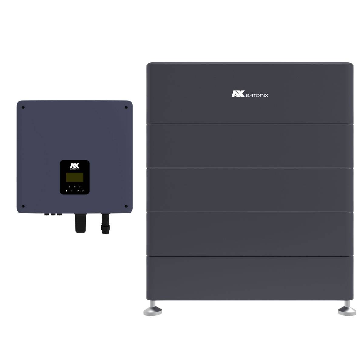 a-TroniX AX 3,0kW-1ph Hybrid Wechselrichter und 14,4kWh Speicher-0