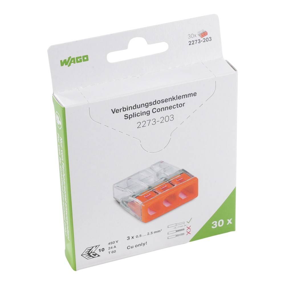 30 Stk. WAGO GmbH & Co. KG Verbindungsklemme-0