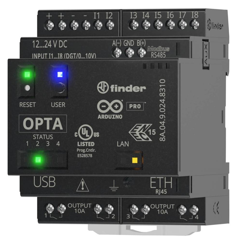 Finder OPTA Plus 8A.04.9.024.8310 Programmierbares Logikrelais Serie 8A