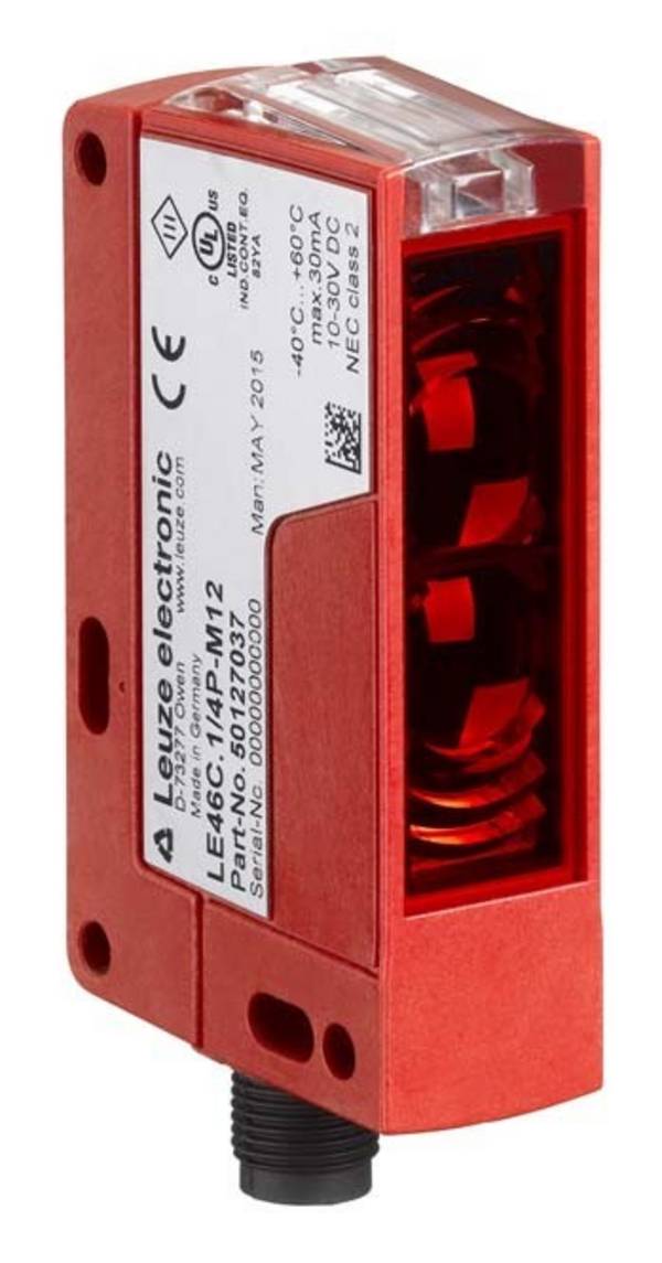 Leuze Electronic Reflexions-Lichttaster HT46C/4P-M12 50127048  Hintergrundausblendung, hellschaltend, dunkelschaltend 1 St.