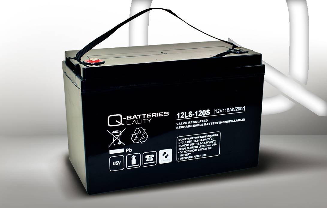 Ersatzakku für Panasonic LC-P12120P 12V 118Ah AGM Batterie