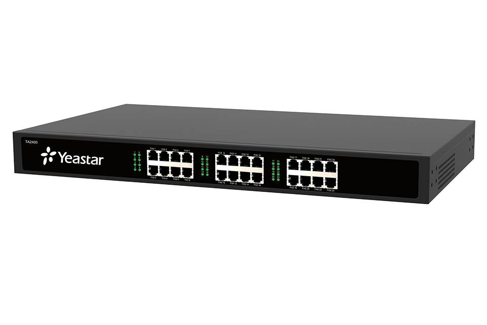 Yeastar Gateway TA3200 VoIP-Analog 32x RJ11 FXS 2x RJ21 - Voice-Over-IP