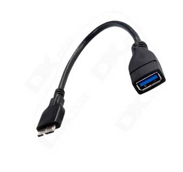 ALLNET USB_3.0_OTG_MICRO_ADAPTER, 0,15 m, USB A, Micro-USB B, USB 3.2 Gen 1 (3.1 Gen 1), Schwarz