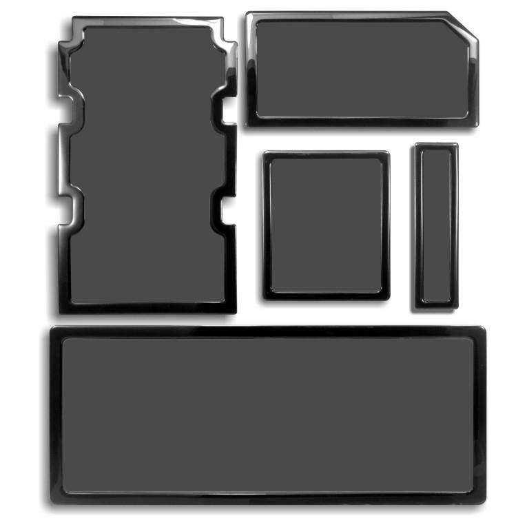 Set filtri antipolvere per Obsidian 750D - nero/nero-0
