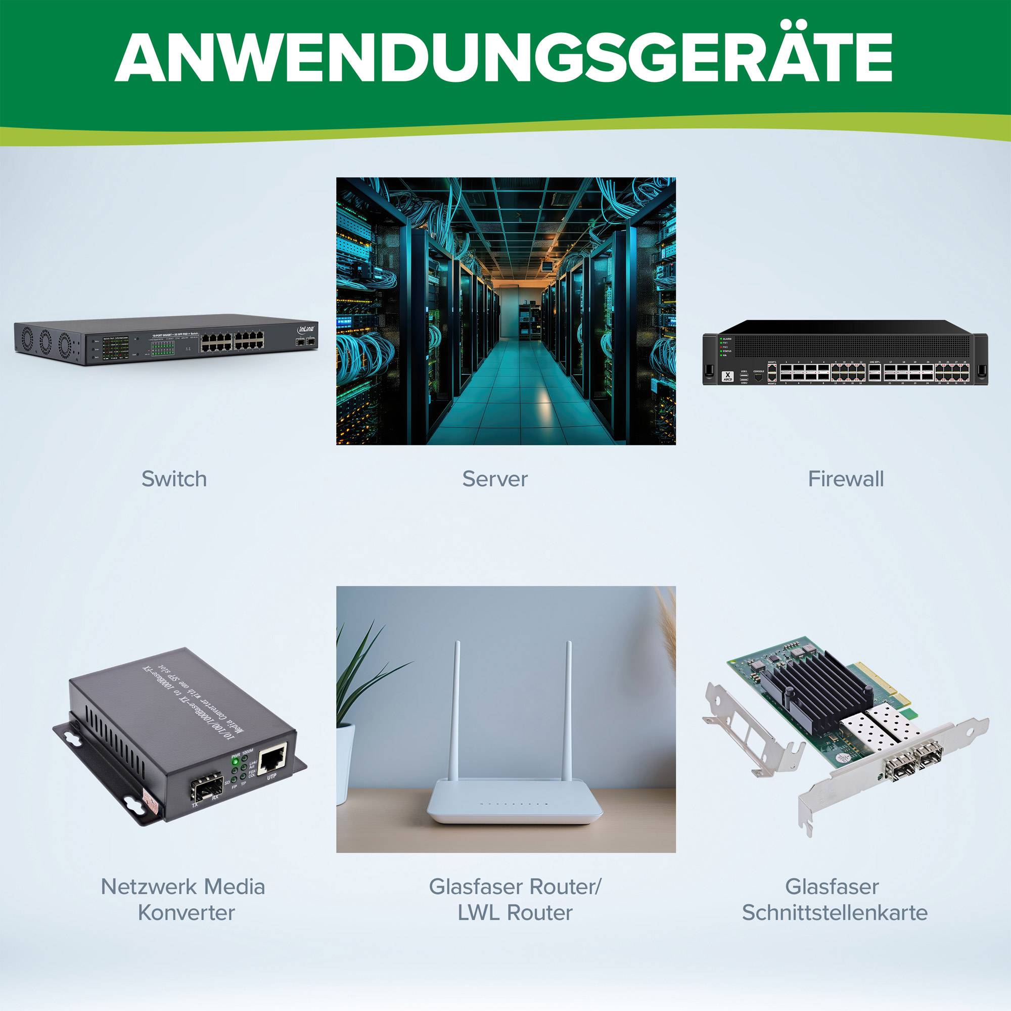 INLINE - SFP Modul LWL LX 1310nm Singlemode mit LC Buchsen - 10km - 1,25Gb/s-2