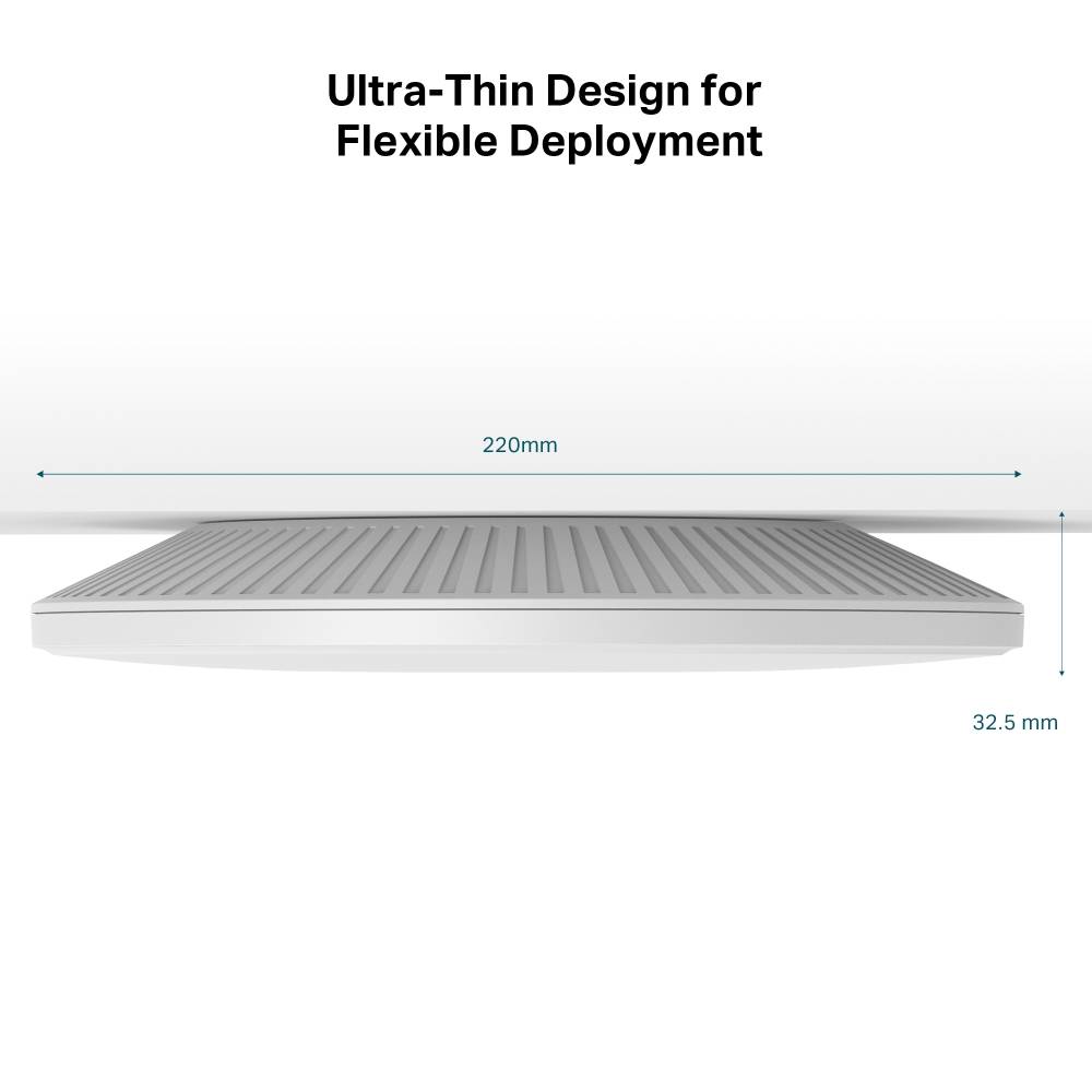 TP-Link Wireless AP WIFI7• BE9300 • 2x2 • Indoor • 2.5 GbE • EAP772 • Omada-2