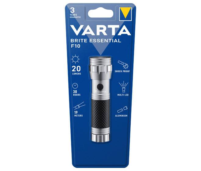 Varta Brite Essential F10 - Taschenlampe - LED