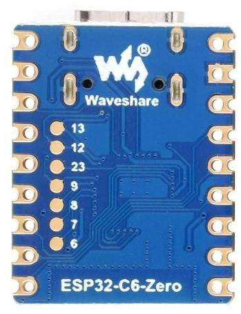 Waveshare ESP32-C6-Mini, 32-Bit RISC-V Dual-Core 160MHz, WiFi 6, BT5, 4MB Flash, ohne Header-3