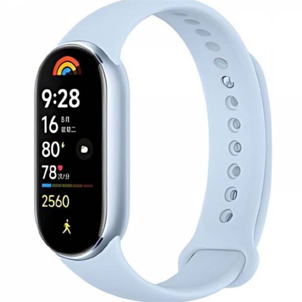 Xiaomi Smart Band 9 - Aktivitätsmesser mit Riemen - TPU - arktisches Blau -