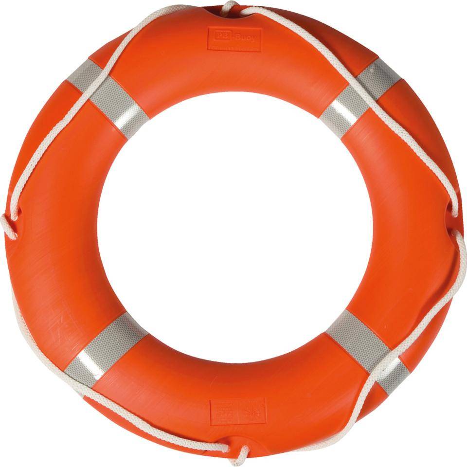 Rettungsring-Set, Ring, Halter, Rettungsleine, Befestigung, 4 Teile/VE-1