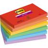 Post-it® Haftnotizen Super Sticky Notes, 127 x 76 mm, farbsortiert