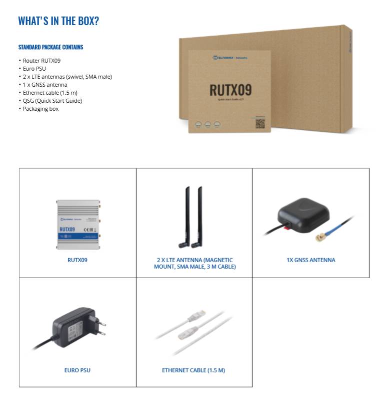 TELTONIKA RUTX09 LTE/4G Industrie Router Industrial Networking-4