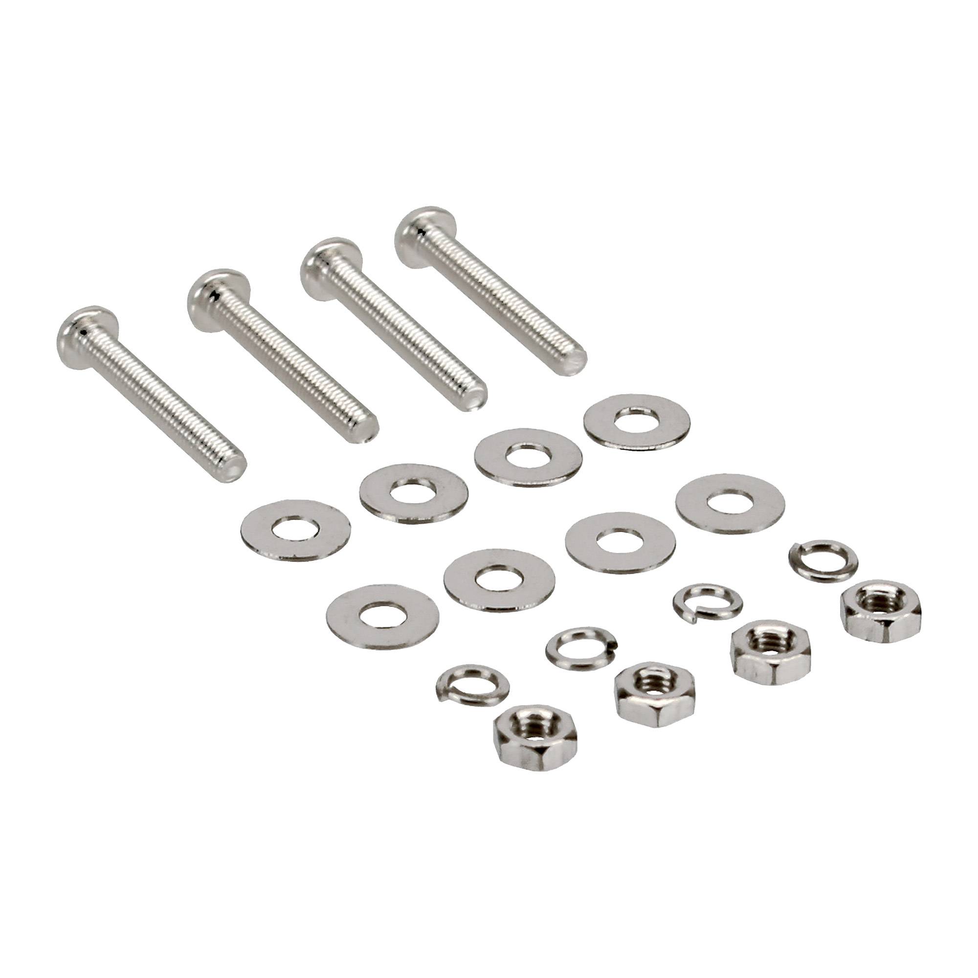 InLine® Lüfterschrauben Set, für 15mm Lüfter-0