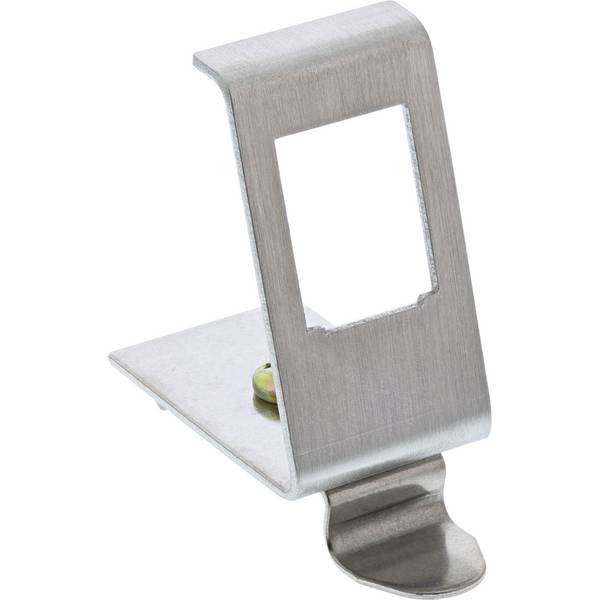 InLine® Keystone SNAP-In Metall-Modulhalter, 1-fach für Hutschiene