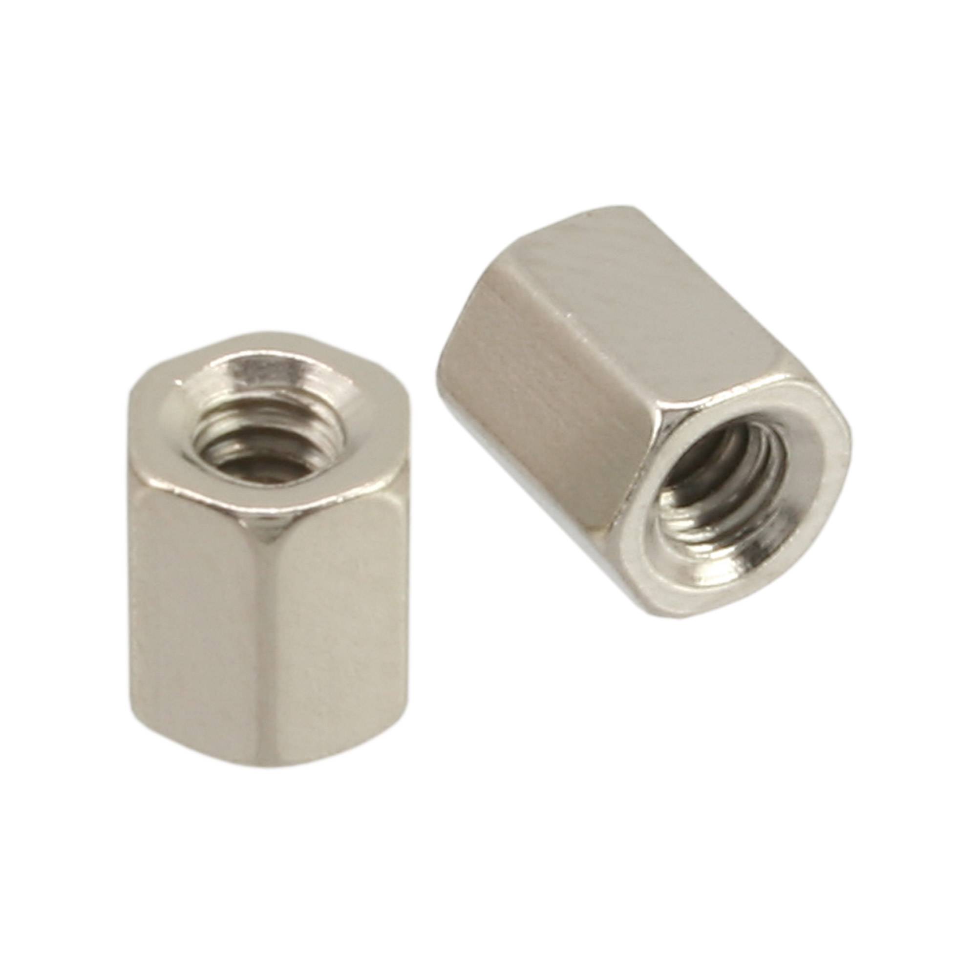 InLine® Doppelmutter, innen UNC 4/40 10er Pack-0