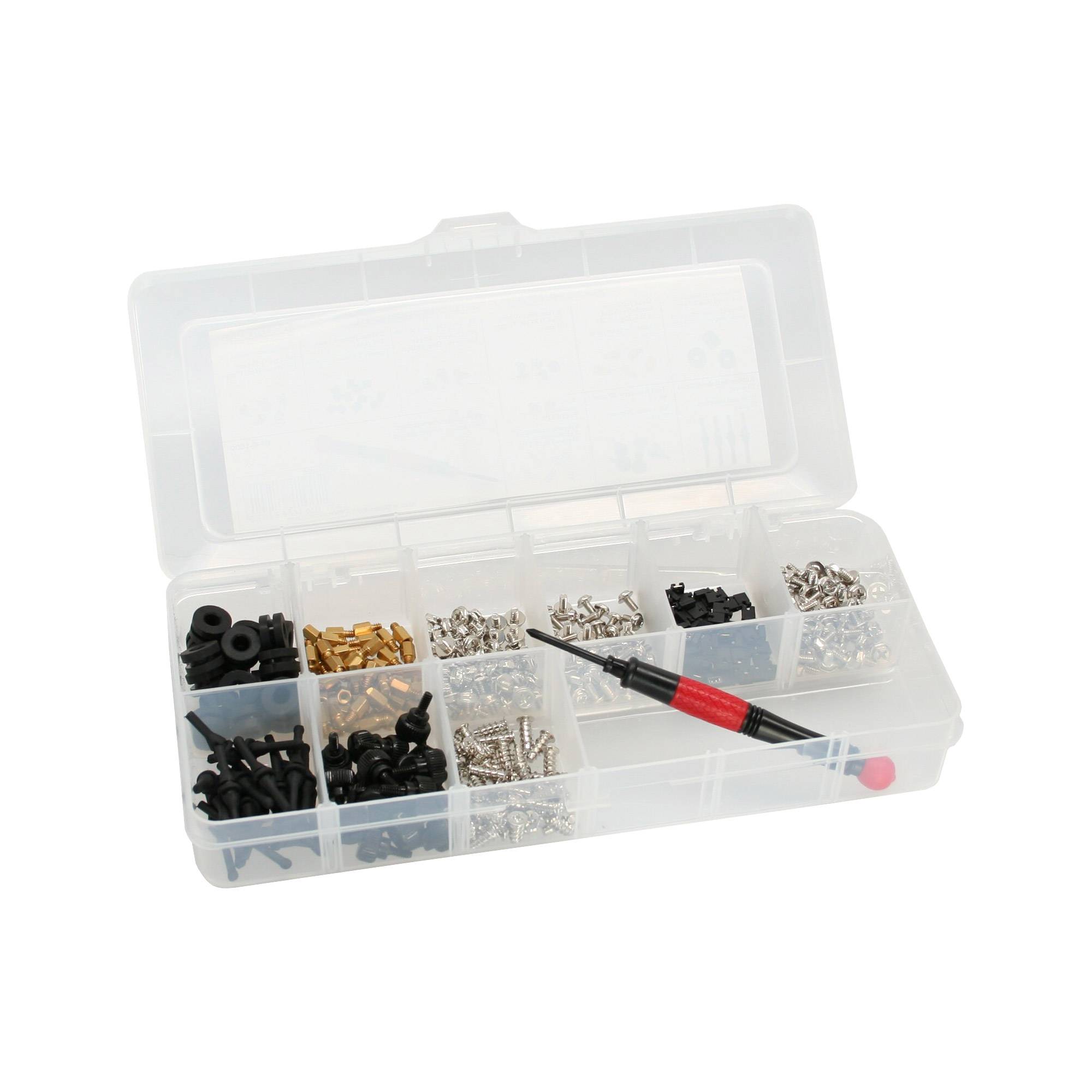 InLine® Schraubenset mit Schraubendreher, 411-teilig-0