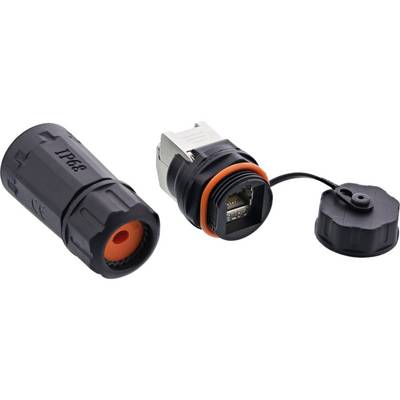 InLine® Patchkabelbuchse, RJ45 Cat.6A, IP68, für Industrie, mit Staubkappe-0