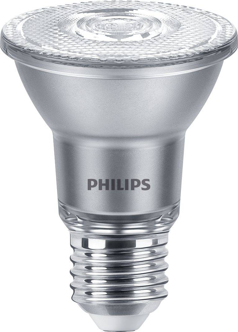Philips Master Value LED Glühbirne Reflektor E27 PAR20 6W 515lm 40D - 930 Warmweiß | Höchste Farbwiedergabe - Dimmbar --1