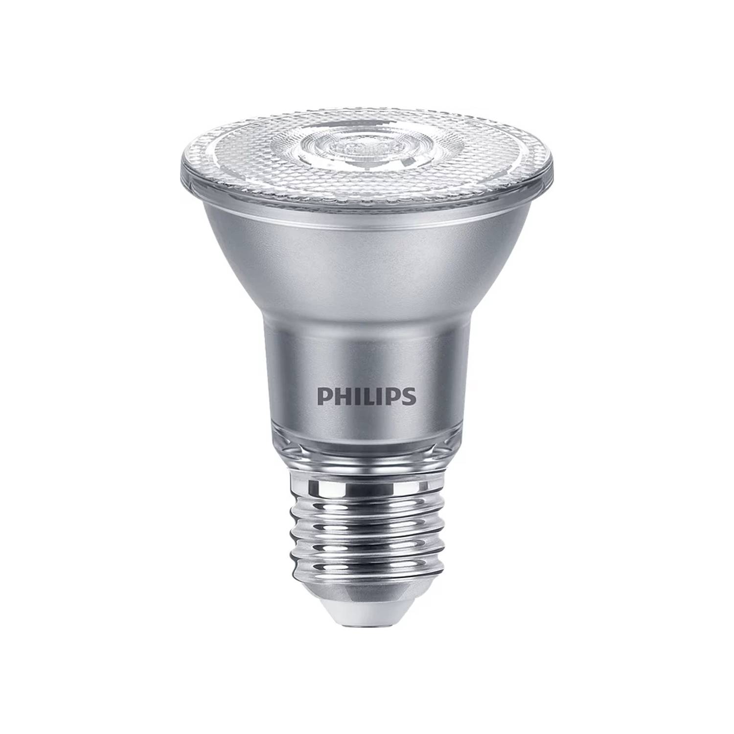 Philips Master Value LED Glühbirne Reflektor E27 PAR20 6W 540lm 25D - 940 Kaltweiß | Höchste Farbwiedergabe - Dimmbar --0