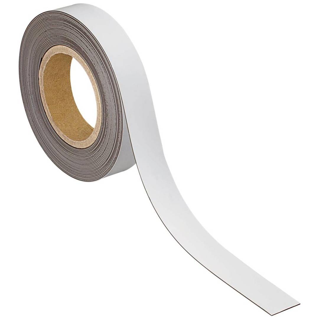 MAUL Kennzeichnungsband magnetisch Breite 30mm Länge 10m weiß-0