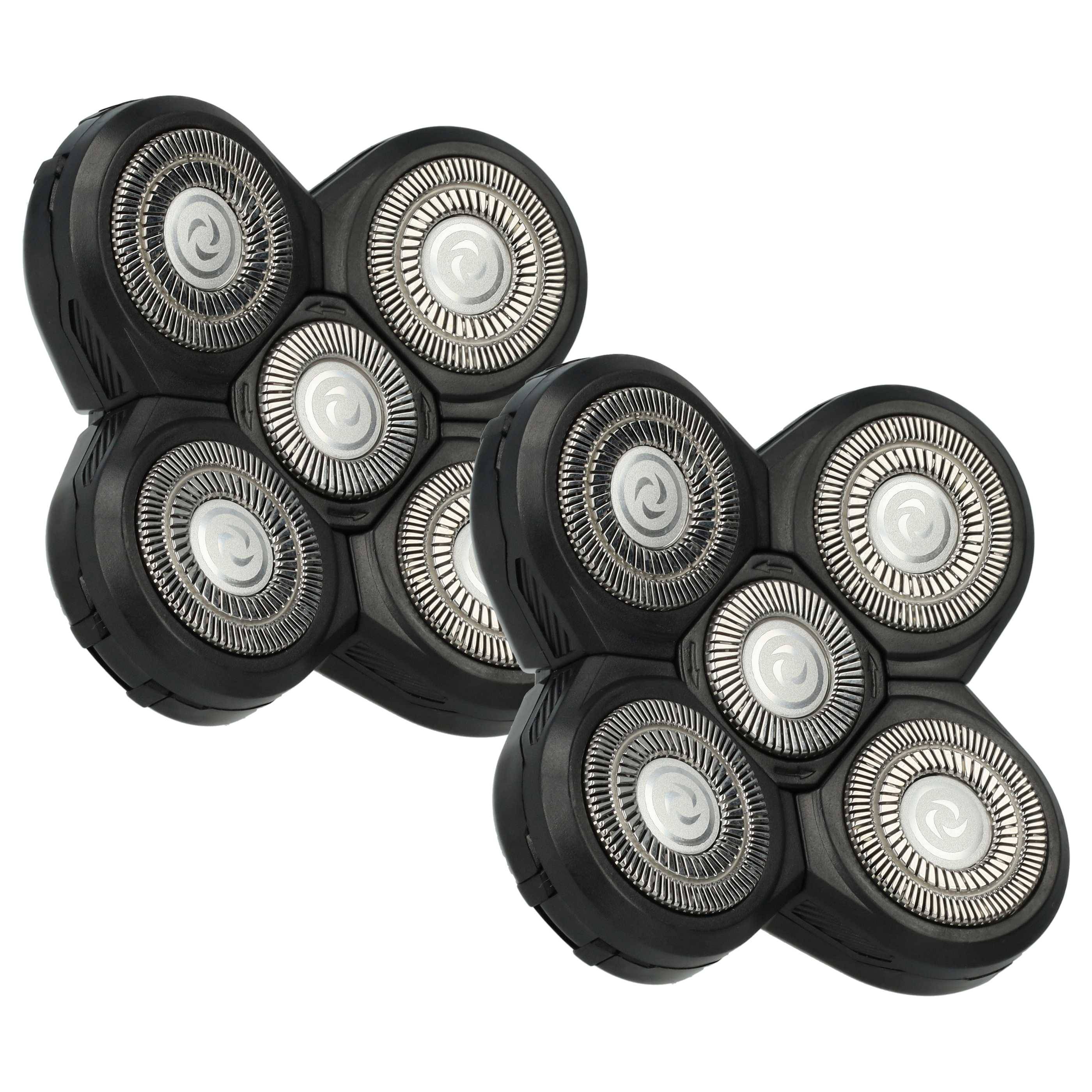 vhbw 2x Ersatz-Scherköpfe kompatibel mit Philips S9000-Serie S9011 | S9021, S9031, S9161, S9041, S9111, S9121, S9151-0