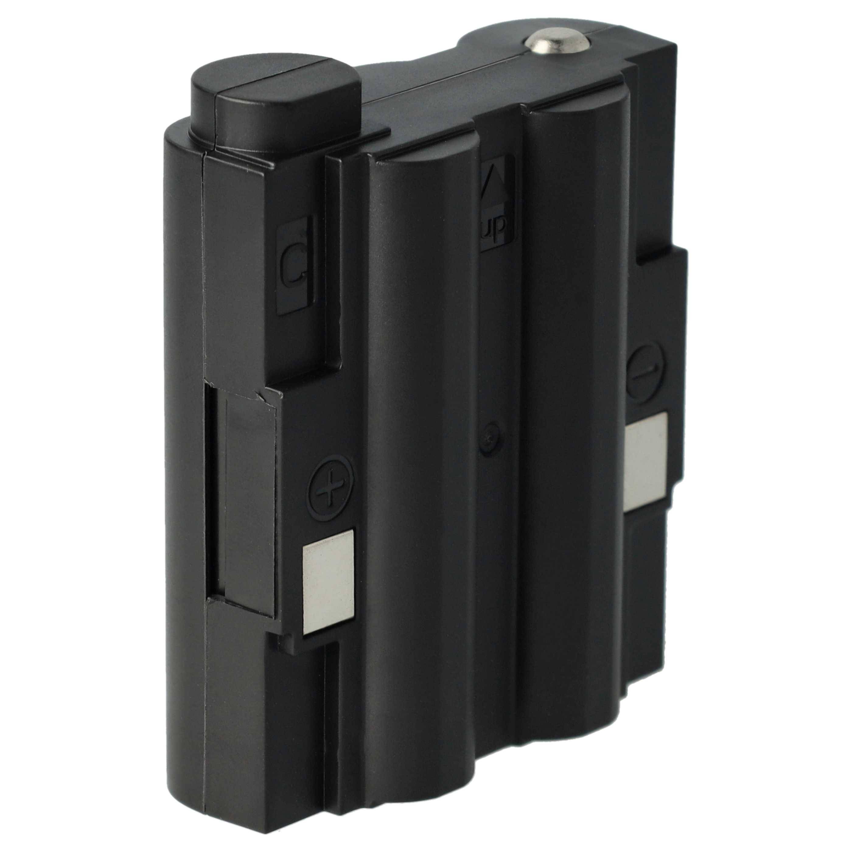 vhbw 2x Akku Ersatz für Alan / Midland BATT5R | PB-ATL/G7 für Funkgerät, Walkie Talkie (700 mAh, 6 V, NiMH)-1
