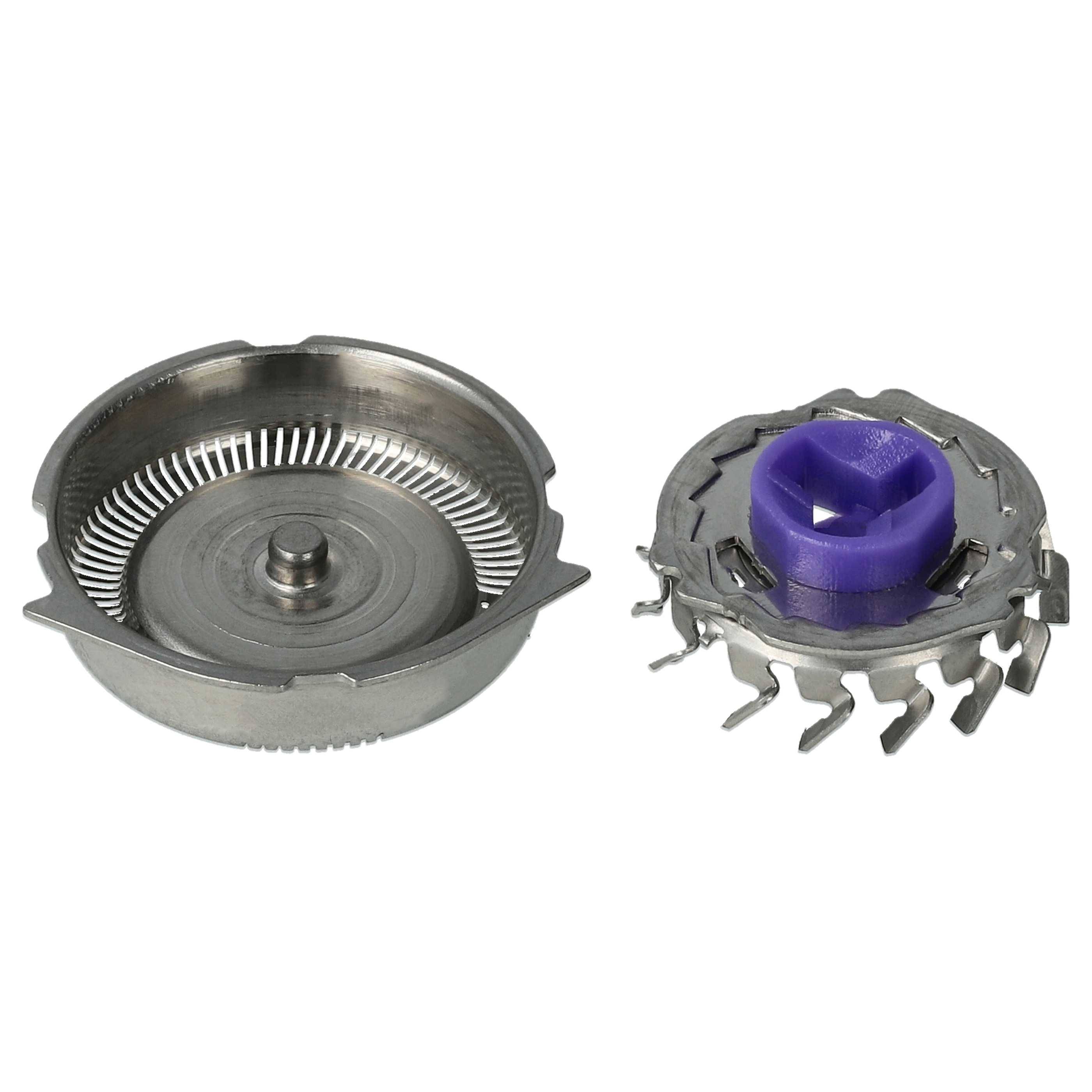 vhbw 6x Ersatz-Scherköpfe kompatibel mit Philips HQ7360 | HQ7390, HQ7742, HQ7350, HQ7740, HQ7363, HQ7380 Elektrorasierer-3