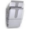 Formularablage FLEXIPLUS für Wandmontage inkl. Schrauben und Dübel 2 DIN A4 hoch transparent. DURABLE 82228149